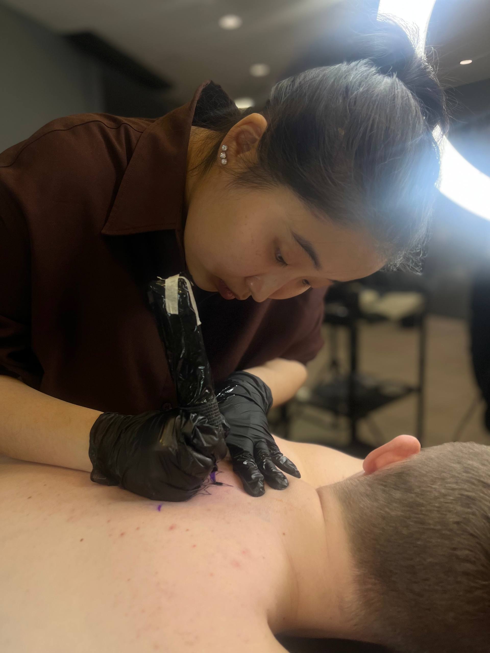 Мастер Нара за работой