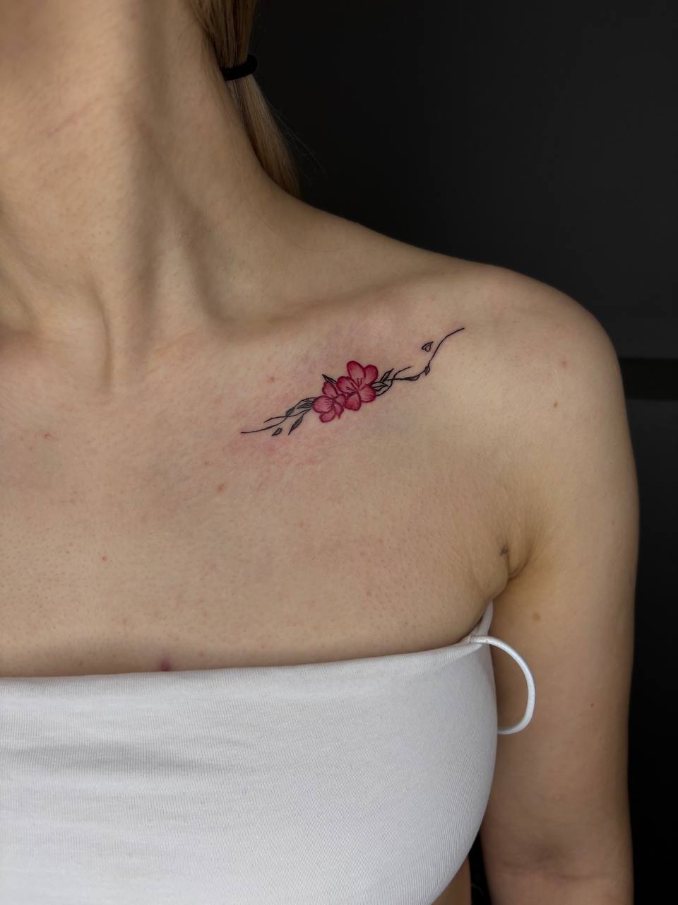 Цветы файн-лайн